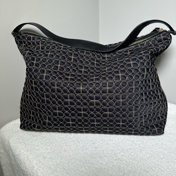 Kate Spade Black Dot Noel Handbag - Picture 2 of 5